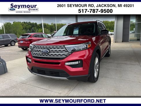 Certified 2020 Ford Explorer Limited w/ Class III Trailer Tow Package AWD/4WD image 1