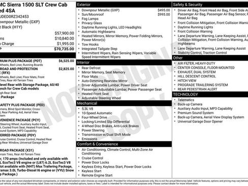 Used 2024 GMC Sierra 1500 SLT w/ SLT Premium Plus Package AWD/4WD image 2