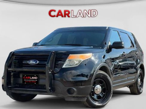 Used 2014 Ford Explorer 4WD Police Interceptor w/ 2-tone Vinyl Package #1 image 1