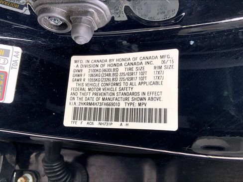Used 2015 Honda CR-V EX-L image 34