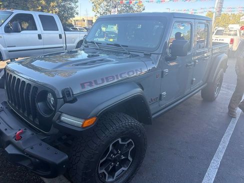 Used 2021 Jeep Gladiator Rubicon w/ LED Lighting Group AWD/4WD image 1