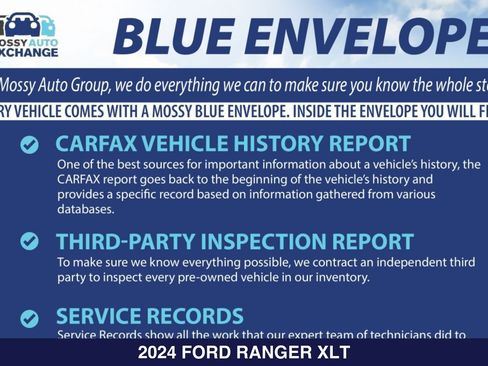 Used 2024 Ford Ranger XLT w/ Equipment Group 301A High RWD image 6