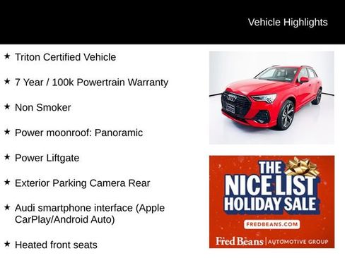 Used 2023 Audi Q3 2.0T Premium w/ Black Optic Sport Package image 3