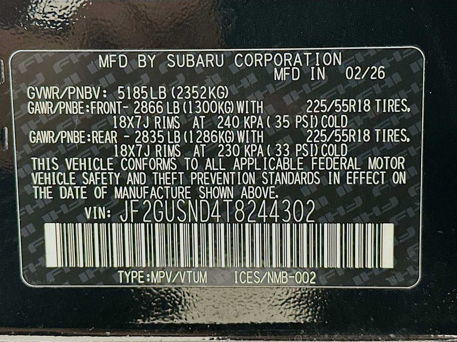 New 2026 Subaru Crosstrek 2.5i Limited w/ Convenience Package AWD/4WD image 30