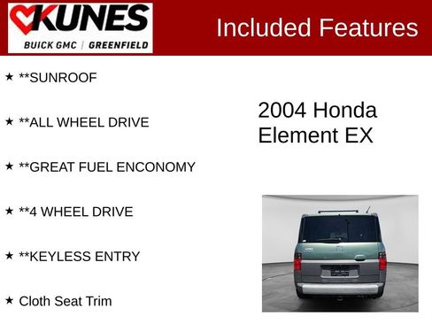 Used 2004 Honda Element EX image 2
