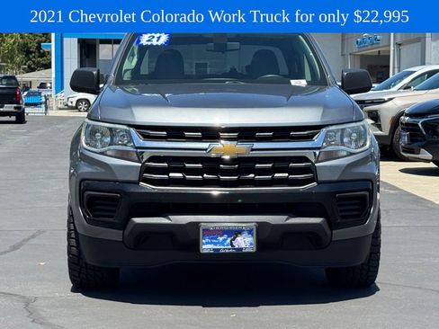 Used 2021 Chevrolet Colorado W/T w/ WT Convenience Package RWD image 3