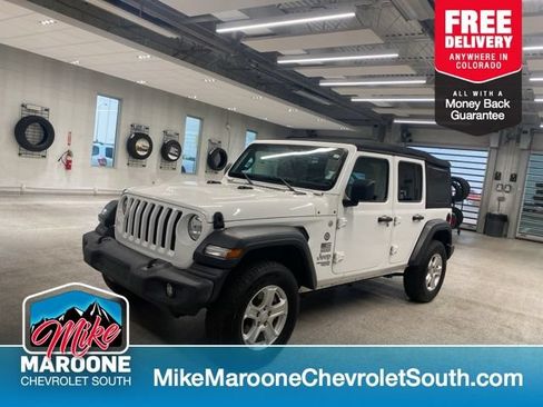 Used 2018 Jeep Wrangler Unlimited Sport S AWD/4WD image 1