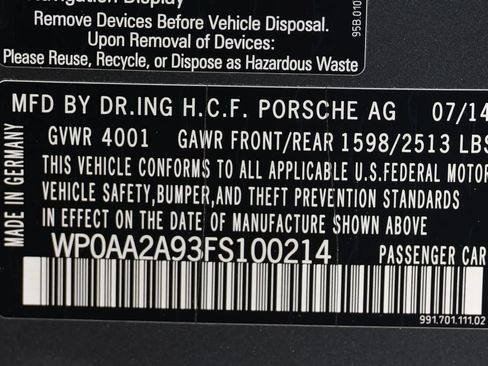Used 2015 Porsche 911 Carrera image 85