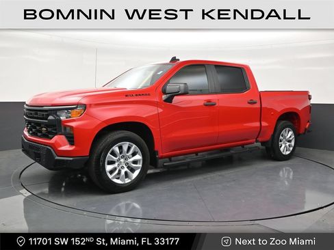 Used 2022 Chevrolet Silverado 1500 Custom w/ LPO, Dark Essentials Package RWD image 1
