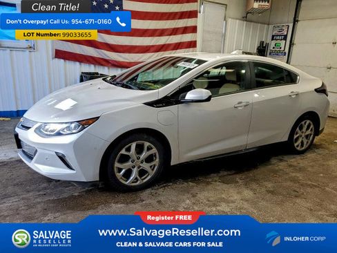 Used 2017 Chevrolet Volt Premier w/ Driver Confidence II Package image 1