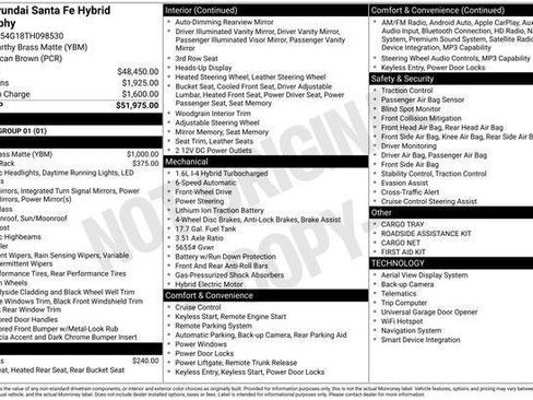 New 2026 Hyundai Santa Fe Calligraphy FWD image 36