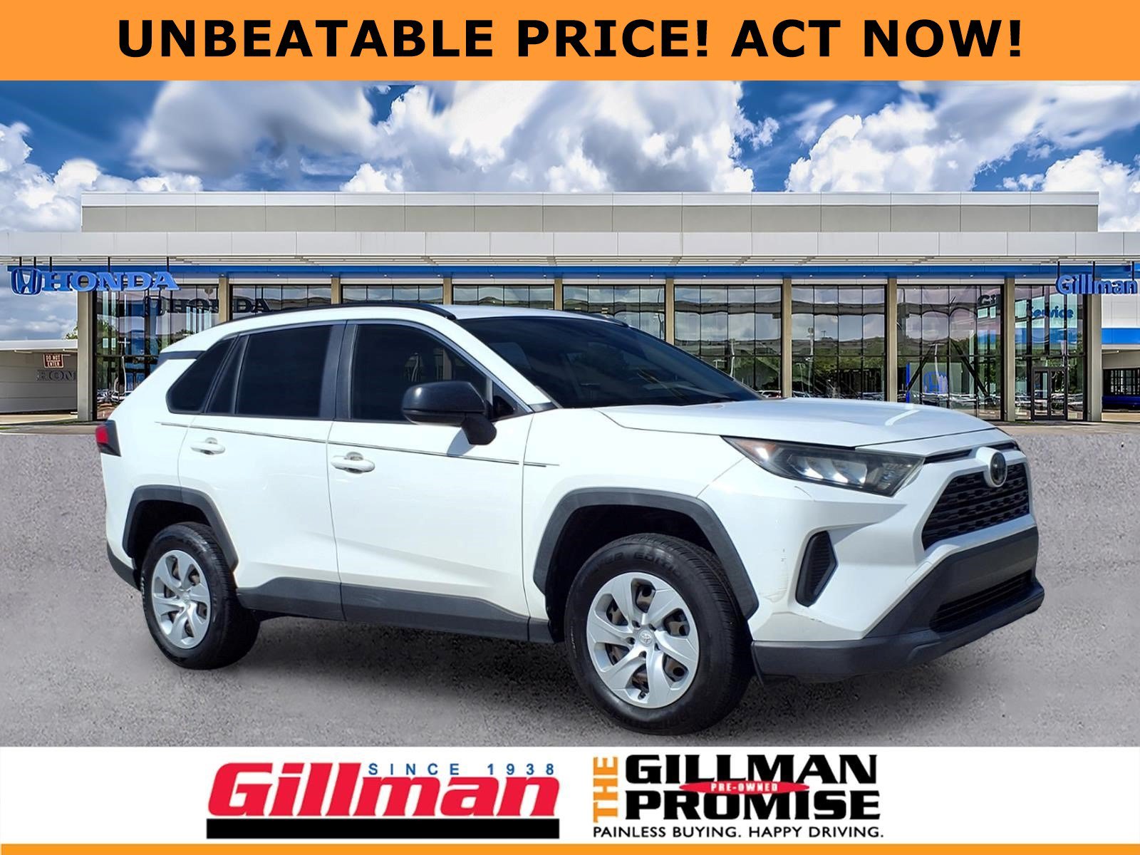 Used 2019 Toyota RAV4 LE FWD image 1