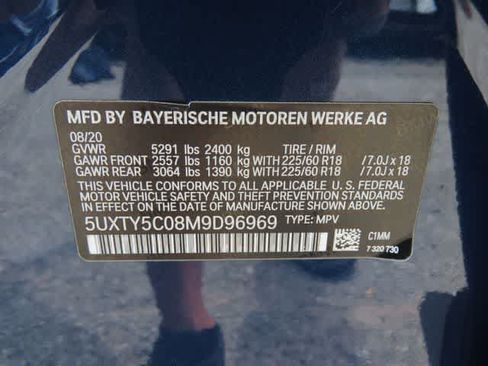 Used 2021 BMW X3 xDrive30i w/ Convenience Package AWD/4WD image 29
