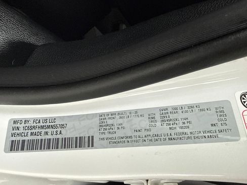 Used 2021 RAM 1500 Limited AWD/4WD image 54