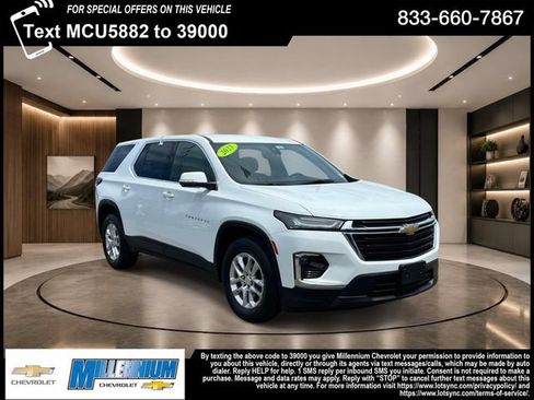 Certified 2023 Chevrolet Traverse LS w/ Safety Package FWD image 1