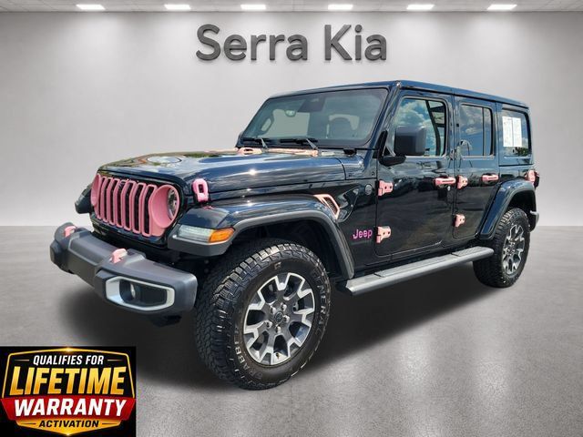 Used 2026 Jeep Wrangler Unlimited Sahara w/ Safety Group AWD/4WD 360° Tour