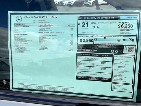 New 2026 Mercedes-Benz GLS 450 4MATIC image 14