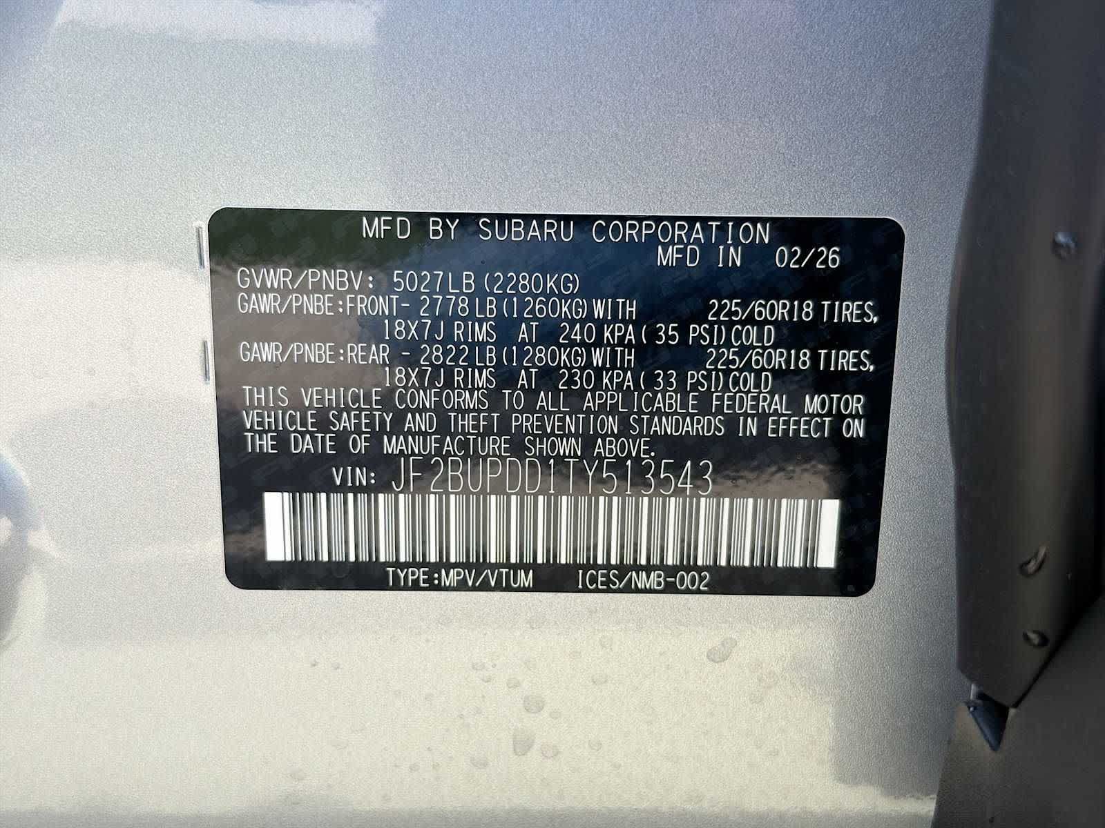 New 2026 Subaru Outback Limited AWD/4WD image 34