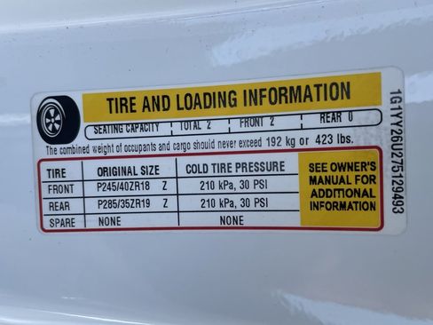 Used 2007 Chevrolet Corvette Coupe w/ Preferred Equipment Group image 43