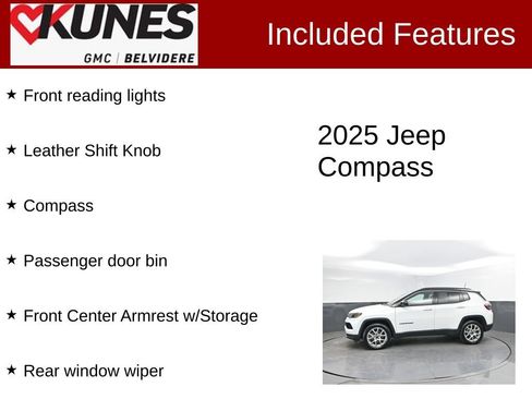 Used 2025 Jeep Compass Limited AWD/4WD image 3