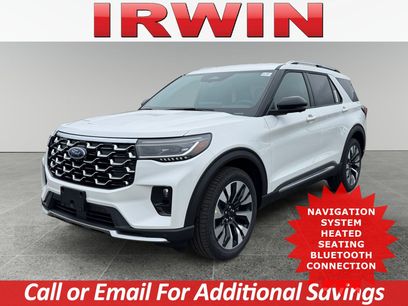 New 2026 Ford Explorer Platinum w/ LUX Leather Package