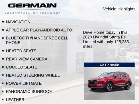 Used 2020 Hyundai Santa Fe Limited FWD image 5