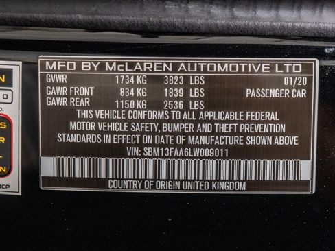 Used 2020 McLaren 570S Spider RWD image 18