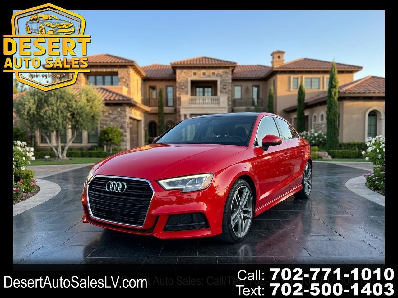 Used 2018 Audi A3 2.0T Premium Plus FWD image 1