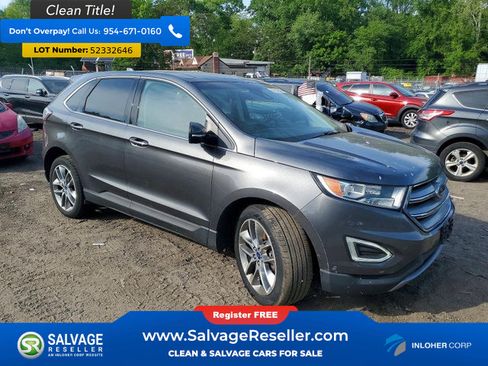 Used 2016 Ford Edge Titanium w/ Equipment Group 302A AWD/4WD image 5