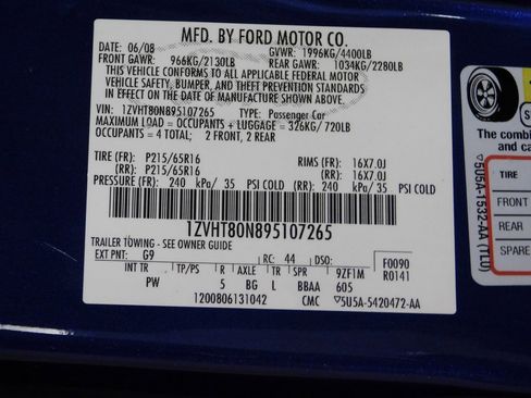 Used 2009 Ford Mustang Coupe image 74