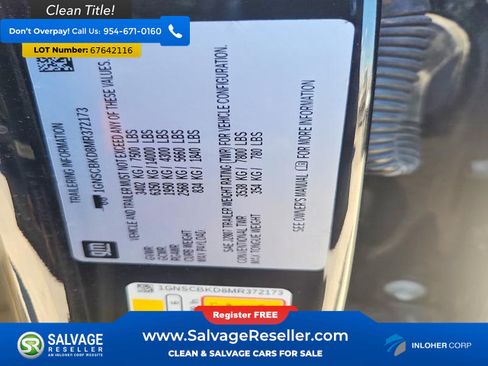 Used 2021 Chevrolet Suburban LS RWD image 17