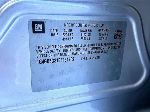 Used 2014 Buick LaCrosse Leather w/ Driver Confidence Package image 36