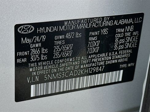 Used 2019 Hyundai Santa Fe SEL image 12