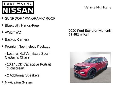 Used 2020 Ford Explorer ST w/ ST Street Pack AWD/4WD image 8