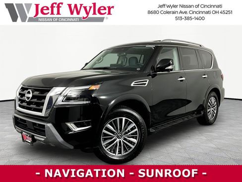 Certified 2024 Nissan Armada SL w/ Captain's Chairs Package AWD/4WD image 1