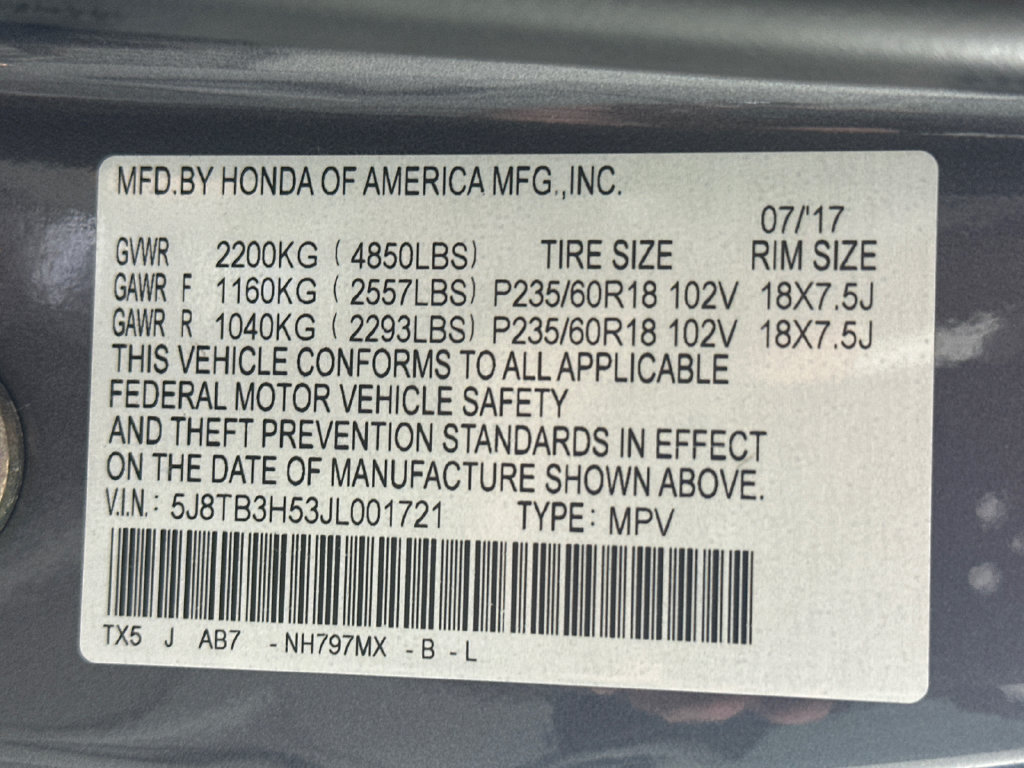 Used 2018 Acura RDX w/ Technology Package FWD image 35