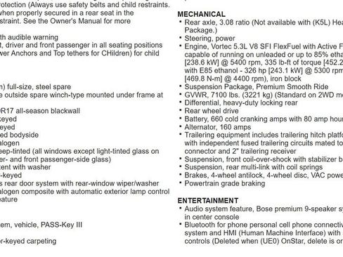 Used 2014 Chevrolet Tahoe LT w/ Luxury Package image 11