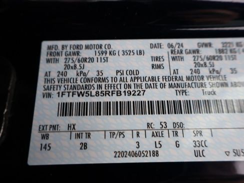 Used 2024 Ford F150 Lariat image 13