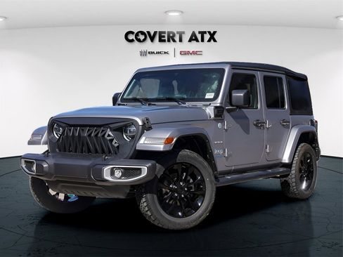 Used 2021 Jeep Wrangler Unlimited Sahara w/ Cold Weather Group image 2