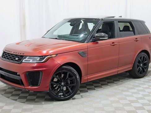 Used 2020 Land Rover Range Rover Sport SVR AWD/4WD image 8