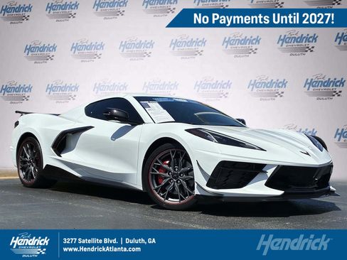 Used 2025 Chevrolet Corvette Stingray Coupe w/ Z51 Performance Package RWD image 1