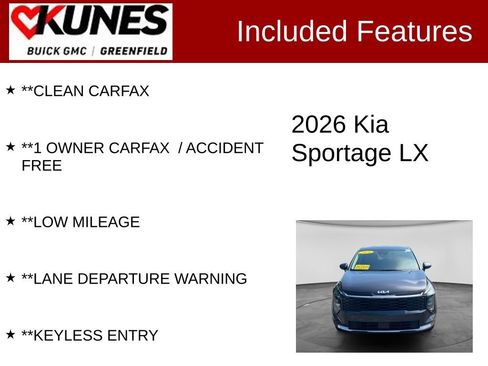 Used 2026 Kia Sportage LX FWD image 3
