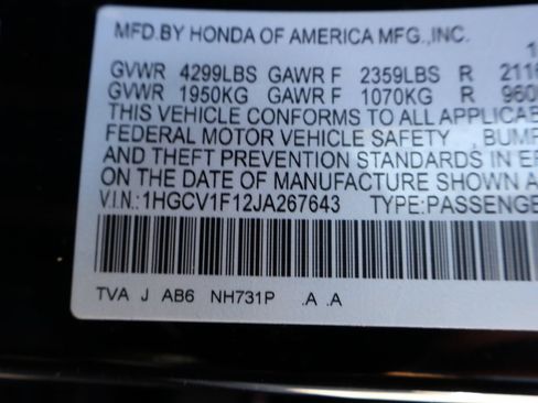 Used 2018 Honda Accord LX image 13