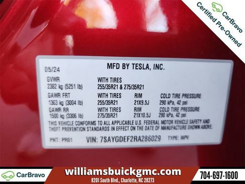Used 2024 Tesla Model Y Performance image 32