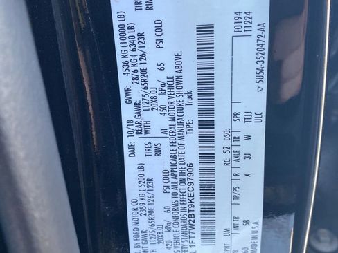 Used 2019 Ford F250 Lariat w/ Lariat Ultimate Package image 56