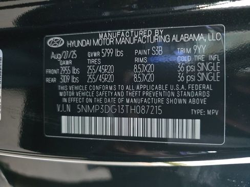 Used 2026 Hyundai Santa Fe Limited AWD/4WD image 37