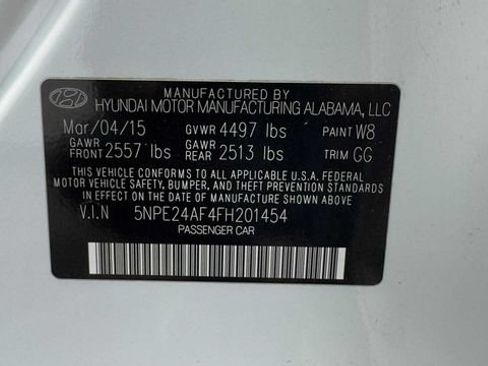 Used 2015 Hyundai Sonata SE w/ Option Group 09 FWD image 34