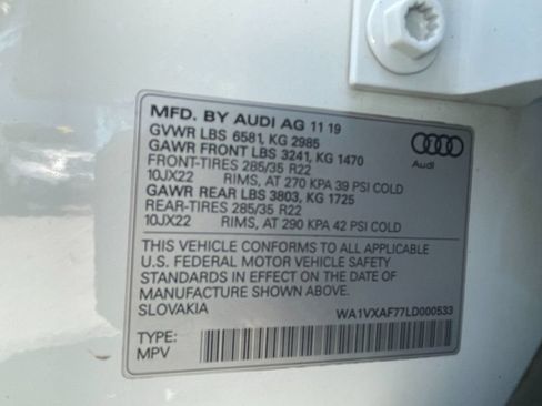 Used 2020 Audi Q7 3.0T Prestige w/ Prestige Package AWD/4WD image 35