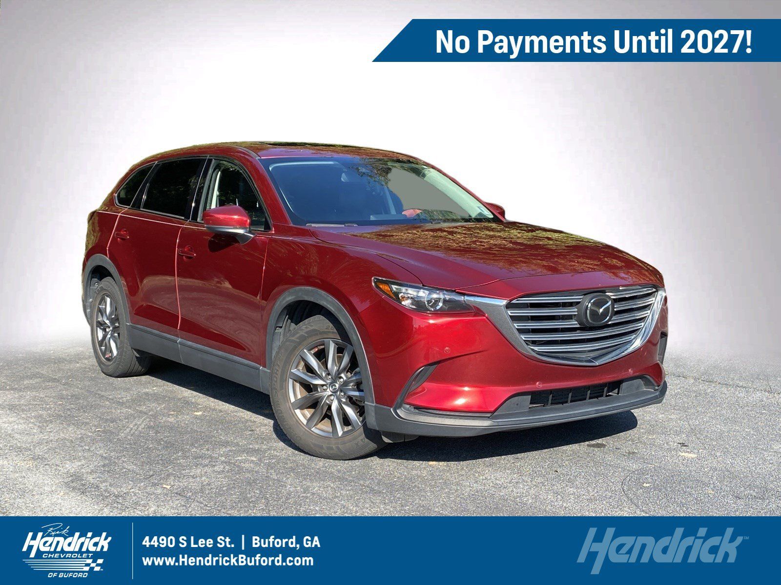 Used 2021 MAZDA CX-9 Touring w/ Touring Premium Package FWD image 1