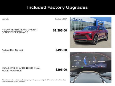 New 2025 Chevrolet Blazer EV RS image 11